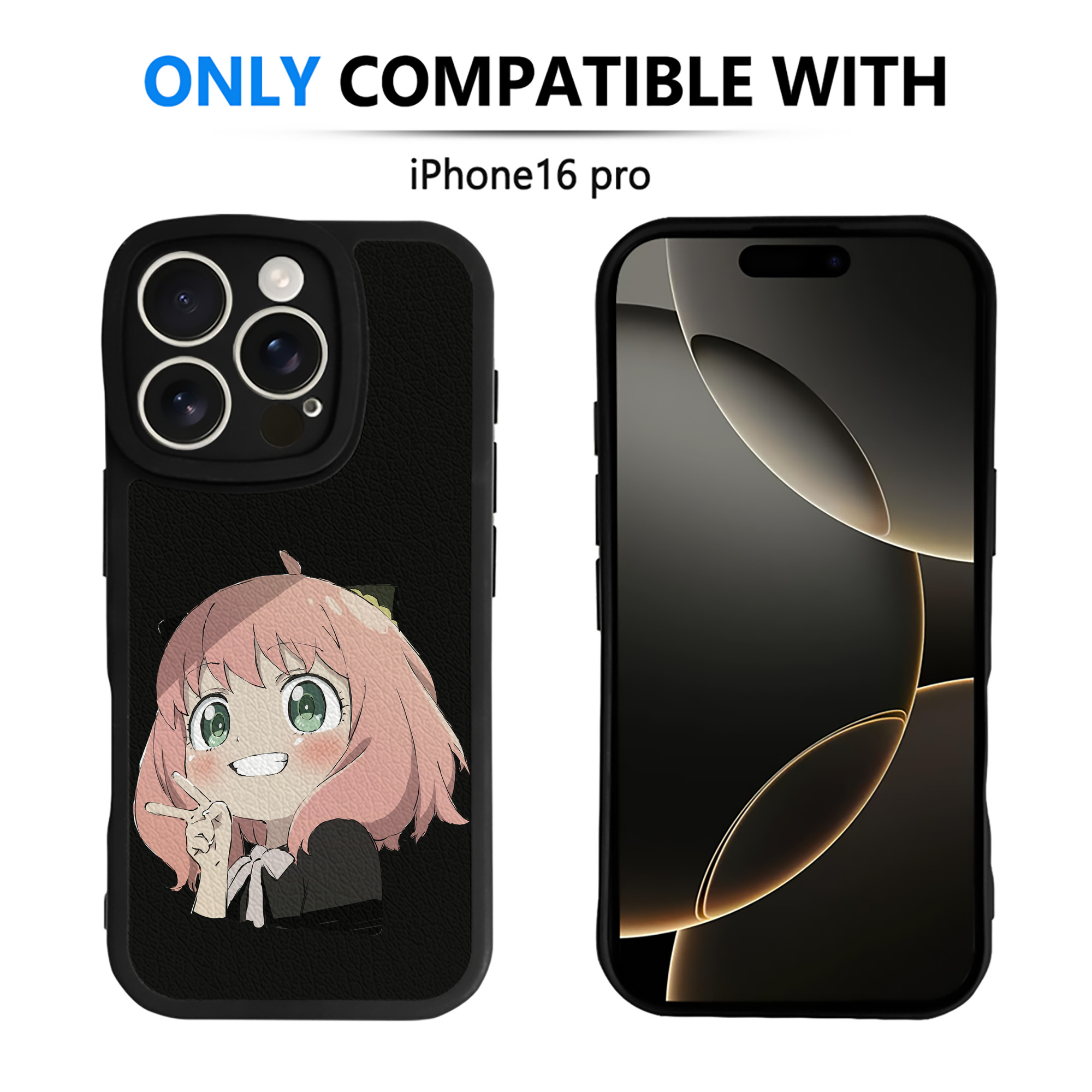 （画像用） SPY×FAMILY间谍家家酒 【iPhone 16シリーズ対応】シリコンスマホケース（レザー調） 材質：シリコン